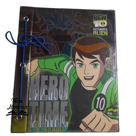 Carpeta Nº 3 PLASTIFICADA PVC BEN 10