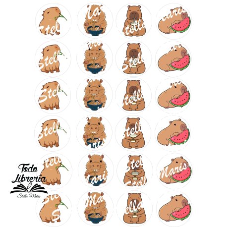 TRANSFER PARA OREO BAÑADAS MODELO PASCUA NUM 26