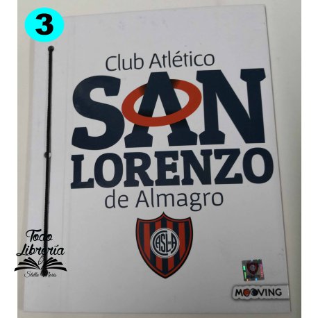 Carpeta Nº 3 cartoné San Lorenzo