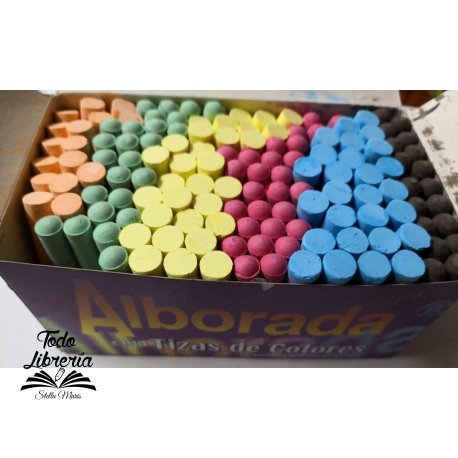 Tiza Alborada color x 144 unidades