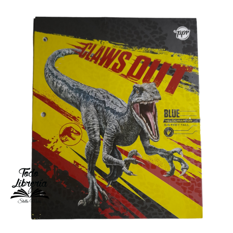 Carpeta Nº 3 cartoné PPM DINOSAURIO
