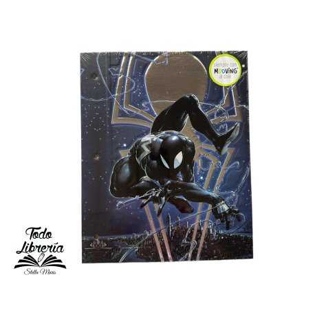Carpeta Nº 3 cartoné MOOVING - SPIDERMANN
