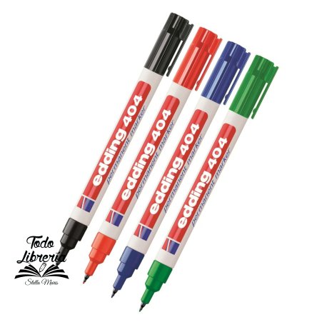 Marcador Edding 404 permanente punta 0,75 mm