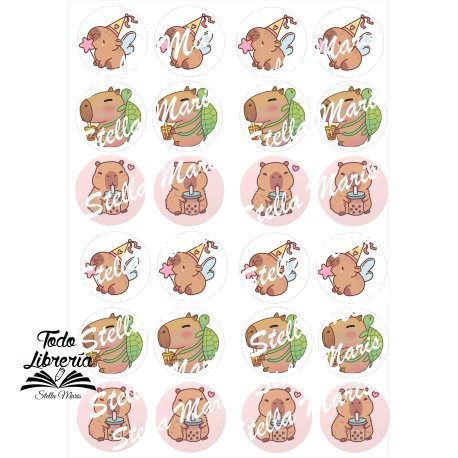 TRANSFER PARA OREO BAÑADAS MODELO PASCUA NUM 27