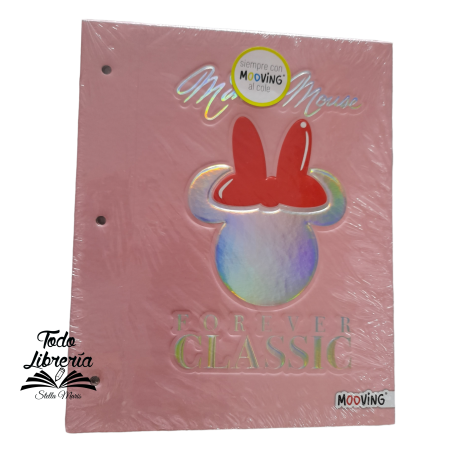 Carpeta Nº 3 MOOVING - MINNIE MOUSE - FOREVER CLASSIC