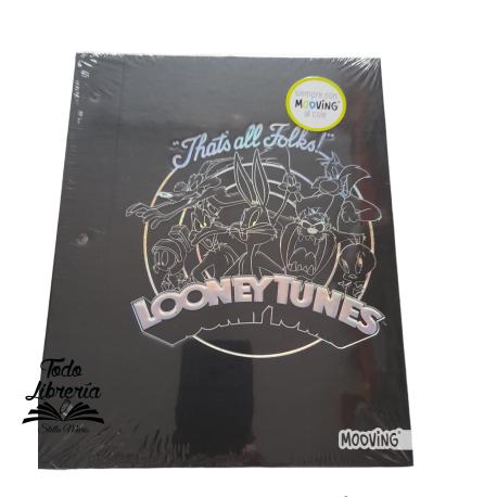 Carpeta Nº 3 cartoné MOOVING LOONEY TUNES