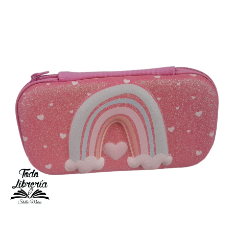 Cartuchera MOOVING CANOPLA BOX  EVA MODELO NUBES