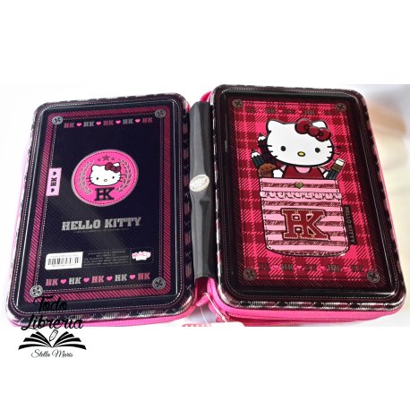 Canopla HELLO KITTY  tipo metal 2 pisos 
