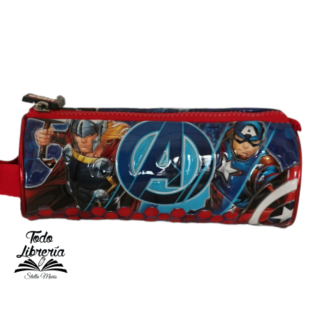 Cartuchera neoprene tubo Avengers