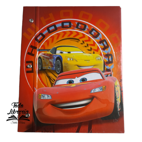 Carpeta Nº 3 cartoné CARS