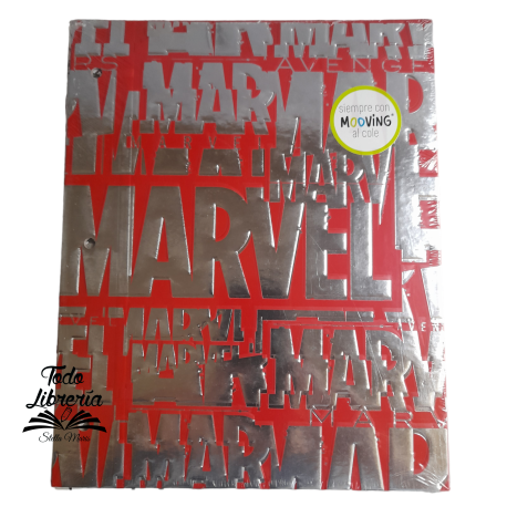 Carpeta Num 3 Cartoné MOOVING - MARVEL