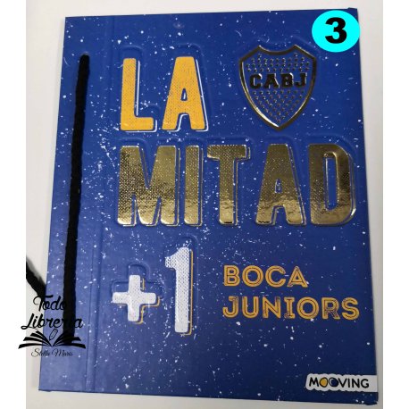 Carpeta Nº 3 cartoné Boca Juniors