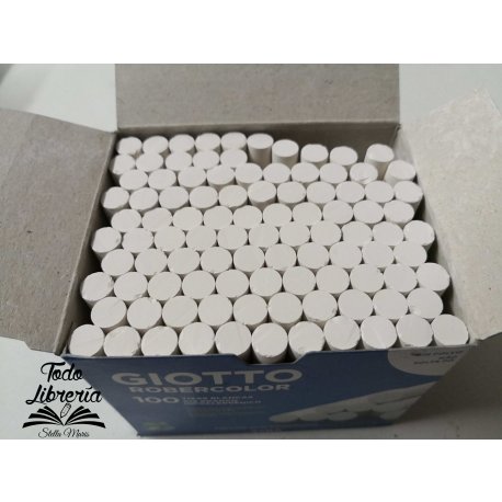 Tiza Giotto robercolor blanca x 100