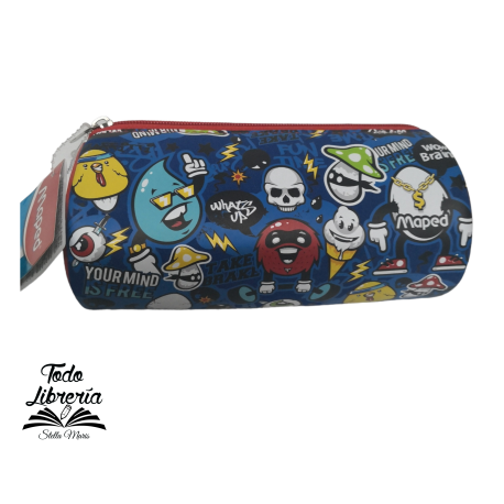 Cartuchera NEOPREN LAVABLE MAPED TUBO