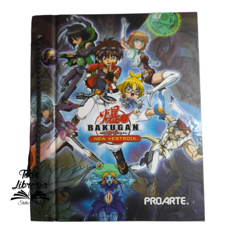 Carpeta Nº 3 cartoné BAKUGAN