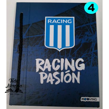Carpeta Nº 3 cartoné Racing