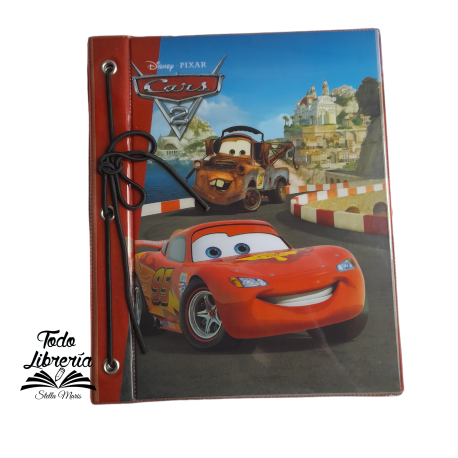 Carpeta Nº 3 PLASTIFICADA PVC CARS