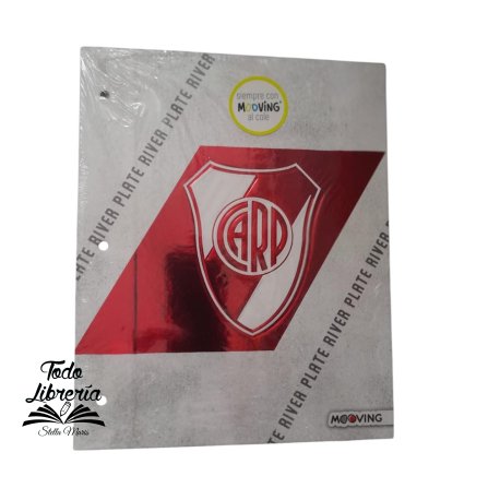Carpeta Nº 3 cartoné MOOVING River Plate