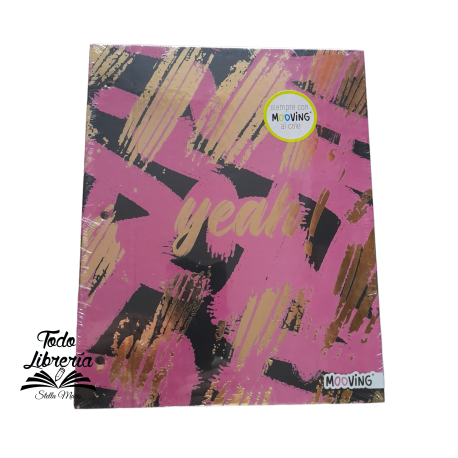 Carpeta Nº 3 cartoné MOOVING - YEAH