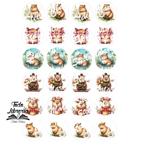 TRANSFER PARA OREO BAÑADAS MODELO PASCUA NUM 25