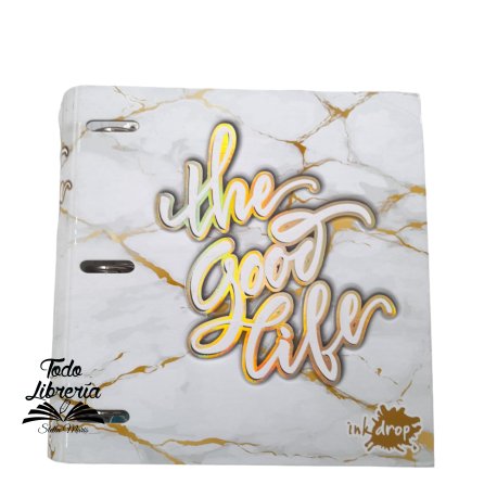 Carpeta 3 anillos redondos 40 mm cartoné  The Good Life