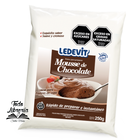 POLVO LEDEVIT MOUSE DE CHOCOLATE  250 GS