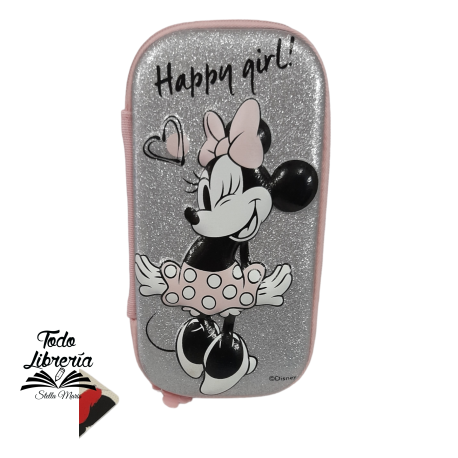 Cartuchera MOOVING CANOPLA BOX  EVA MODELO MINNY MOUSSE