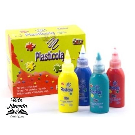 Plasticola color x 40 gramos