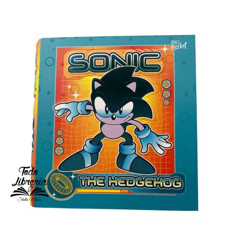 Carpeta 3 anillos redondos 40 mm cartoné SONIC