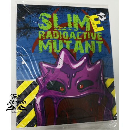 Carpeta Nº 3 cartoné Crazy Food