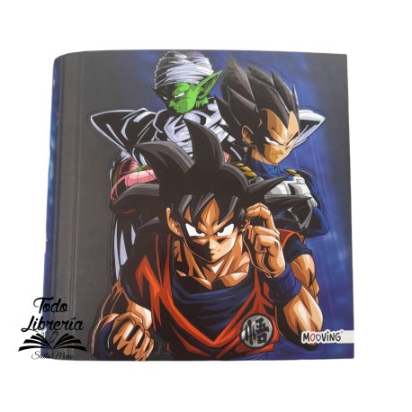 Carpeta MOOVING 3 anillos redondos 40 mm cartoné DRAGON BALL
