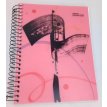 Cuaderno 16 x 21 Ledesma essencial tipo pvc 120 hojas rayado/ cuadriculado  espiral