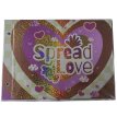 Carpeta Nº 5 HOLOGRÁFICA  con funda protectora PVC Rexon SPREAD LOVE