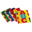 Cuaderno ABC 21 x 27 Rivadavia  60 hojas cuadriculado espiral tapa dura
