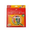 Lápices Faber Castell   24 unidades x 48 Colores (estuche cartón)