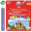 Lápices Faber Castell ecolápices X 48 Colores (estuche cartón)