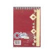 Block espiral Alfa A5 80 hojas cuadriculado, rayado, liso