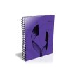 Cuaderno 29,7 Ledesma essential tipo pvc 84 hojas cuadriculado/rayado espiral