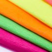 PAPEL CREPE FLUOR 2 mts x 50 cms